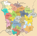 Les communautés de communes de la Nièvre