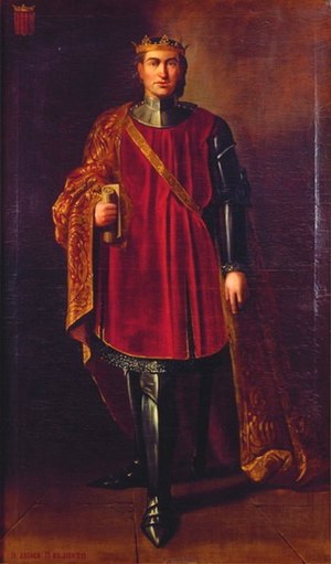 King James II (the Just) (1267-1327) Chaime II d'Aragon.jpg