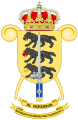 Emblem of the 1st CBRN Regiment 'Valencia' (Spanish Army).