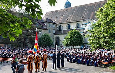 Fronleichnamsfeier 2023 in Fribourg