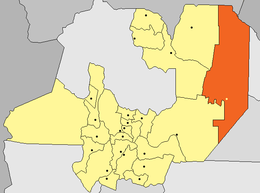 Dipartimento di Rivadavia – Mappa