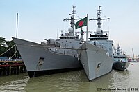 Navios de guerra da marinha de Bangladesh.