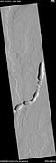 Flows and pits, as seen by HiRISE under HiWish program