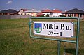 A streetname-table in the Kálvária Hill