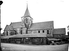 La façade nord au début du XXe siècle