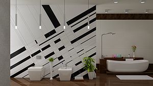 3D visualization of Bathroom created by FMD 3D...
