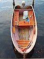 Fishing dingy in Switzerland