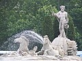 Fontaine de Neptune, Madrid : Neptune dans son élément