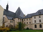 Garden near Church of Immaculate Conception of Virgin Mary in Olomouc.jpg