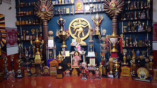 Trophies won by Govinda Dasa College in cultural events