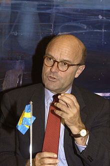 Gunnar Lund, statsrad finnansdepartementet, Sverige (Bilden ar tagen vid Nordiska radets session i Oslo, 2003).jpg