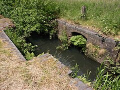 Hatherton Canal Lock 3 top gate
