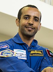 Hazza Al Mansouri, joint 564th person and the first in space from the UAE Hazza Al Mansouri (1).jpg