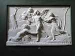 Relief av Bertel Thorvaldsen, Hylas och vattennymferna (1833), Thorvaldsens museum.