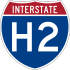 Interstate H-2 marker