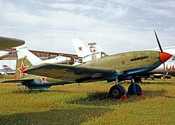 Il−10 a monyinói repülőmúzeumban kiállítva