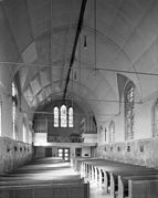 Interieur met orgel Clemenskerk (1972)