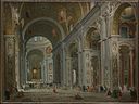 Interior of Saint Peter's, Rome MET DP123936.jpg