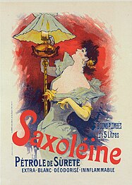 Pétrole de sûreté Saxoléine, 1896-1900