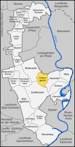 Kaart van Limburgerhof