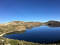 Lago Titicaca con Chinkana al fondo.