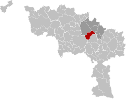 Le Rœulx – Mappa