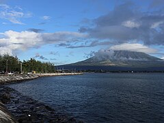 Legazpi Boulevard-Sawangan, Mount Mayon view