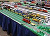 Part of a massive LEGO train layout at the National Train Show 2005