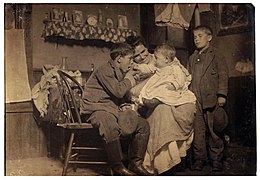 Льюис Хайн, Джон Соуза и его семья, Нью-Бедфорд, Массачусетс, 1912.jpg