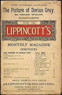 A picture of a copy of the edition of Lippinco...