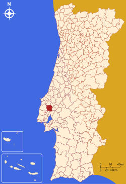 Location in Portugal