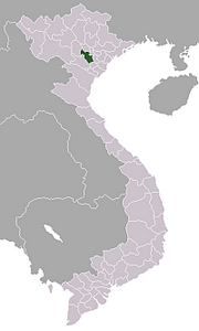 Provincia di Ha Tay – Localizzazione