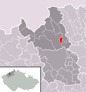 Localisation de Louka u Litvínova