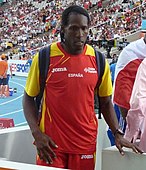 Luis Felipe Méliz Rang dreizehn mit 7,87 m
