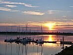 Bootsanlegestelle am Markkleeberger See