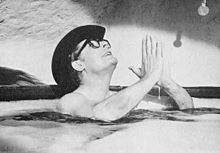 8 1/2  (1963) was the highest-ranked Italian film in many international professional polls. Mastroianni ottomez.jpg