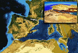 Messinian crisis, 5.3 mya, flooding