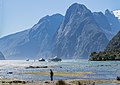 Image 21Fiordland is dominated by steep, glacier-carved valleys. (from Geography of New Zealand)