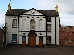 A Masonic Hall homlokzata