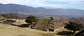 Sezione non restaurata di Monte Albán a Oaxaca