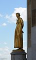Palais de Chaillot Statue am Platz der Menschenrechte: Les Fruits von Félix-Alexandre Desruelles  Qualitätsbild