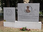 Památník generála Josefa Churavého v Dobrušce; autorka: Paulina Skavová; 2018 – celkový pohled