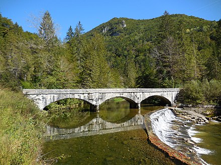 Pont de Roche blanche.