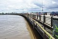 Pont sur le wouri: Entrée de Bonabéri