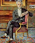 Paul Cézanne, Victor Chocquet siedzący, ok. 1877