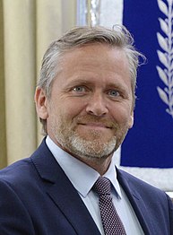 Foreign Minister Anders Samuelsen (Liberal Alliance) from Central Denmark