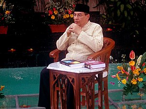 Bahasa Indonesia: M. Quraish Shihab dalam reka...