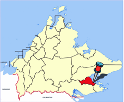 Location of கூனாக் நகரம்