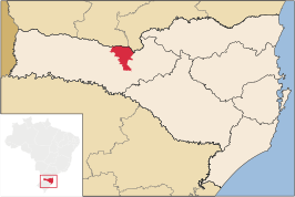 Kaart van Água Doce