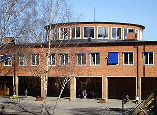 Solbergaskolan, arkitekt Paul Hedqvist.